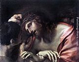 Annibale Carracci Mocking of Christ painting